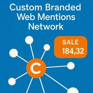 Custom Branded Web Mentions Network